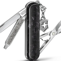 Victorinox - Classic SD Brilliant Carbon Swiss Army Knife - 0.6221.90