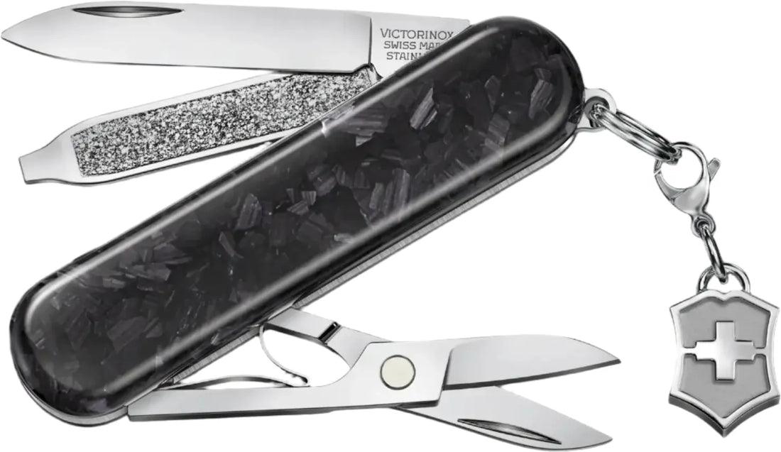 Victorinox - Classic SD Brilliant Carbon Swiss Army Knife - 0.6221.90