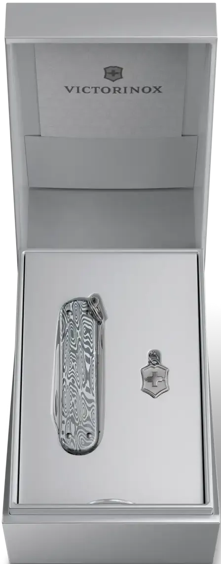Victorinox - Classic SD Brilliant Damast Swiss Army Knife - 0.6221.34