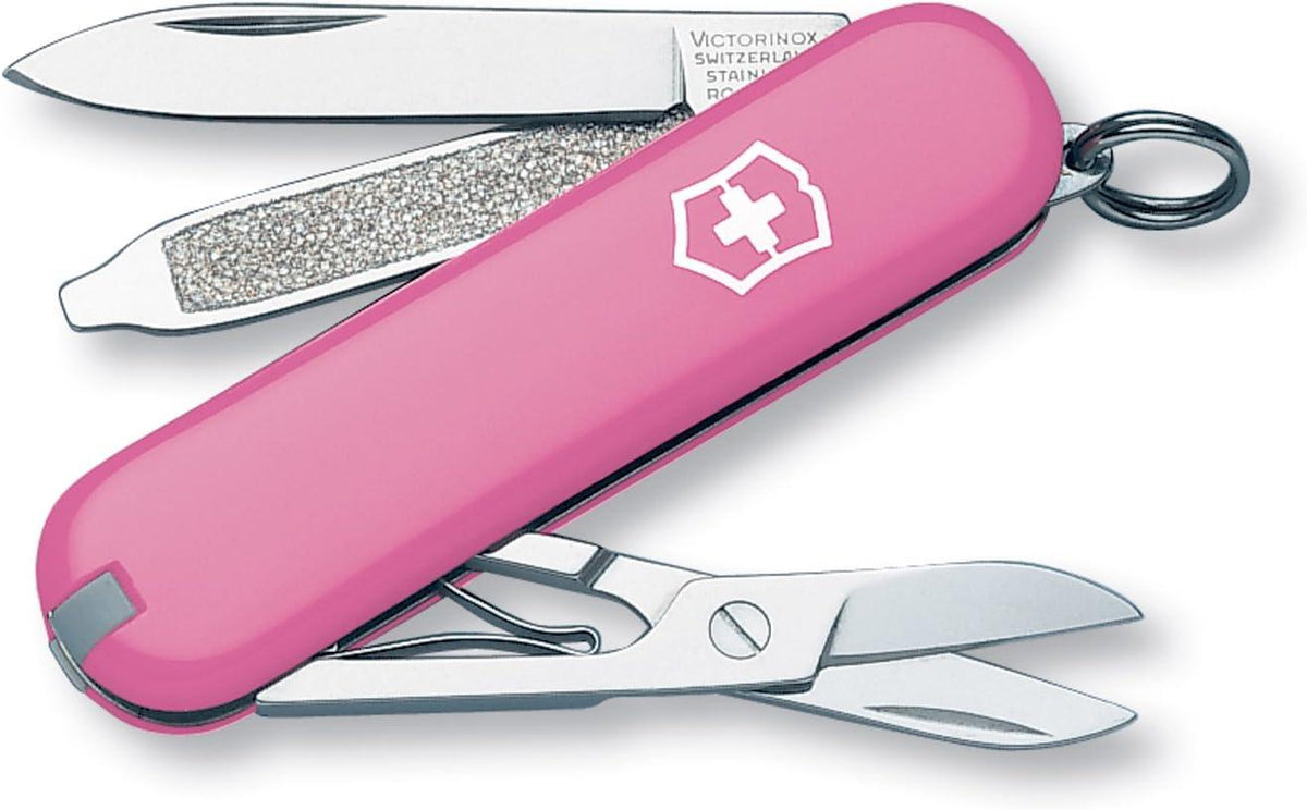 Victorinox - Classic SD Cherry Blossom Pink Small Pocket Knife, Box Packing - 0.6223.51-X5