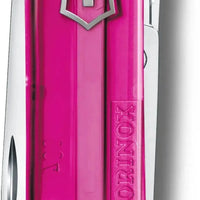 Victorinox - Classic SD Cupcake Dream Pink Translucent Swiss Army Knife, CC Box Packing - 0.6223.T5G