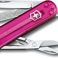 Victorinox - Classic SD Cupcake Dream Pink Translucent Swiss Army Knife, CC Box Packing - 0.6223.T5G