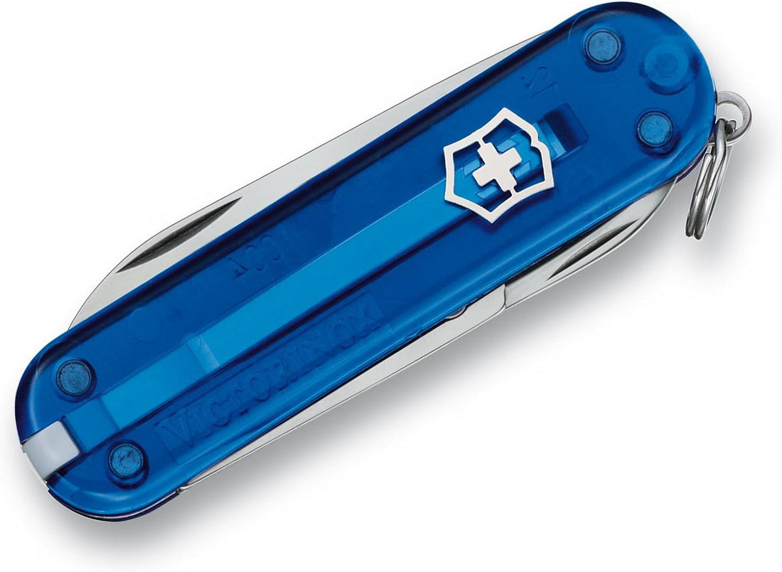 Victorinox - Classic SD Deep Ocean Sapphire Small Pocket Knife, Blister Packing - 0.6223.T2B1-X1