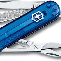 Victorinox - Classic SD Deep Ocean Sapphire Small Pocket Knife, Blister Packing - 0.6223.T2B1-X1