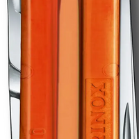 Victorinox - Classic SD Fire Opal Orange Translucent Swiss Army Knife, CC Box Packing - 0.6223.T82G