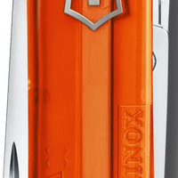 Victorinox - Classic SD Fire Opal Orange Translucent Swiss Army Knife, CC Box Packing - 0.6223.T82G
