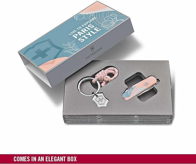 Victorinox - Classic SD Live to Explore Paris Style Swiss Army Knife - 0.6223.E221