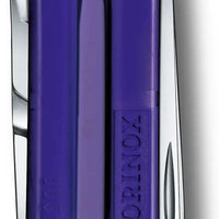 Victorinox - Classic SD Persian Indigo Purple Translucent Swiss Army Knife, CC Box Packing - 0.6223.T29G