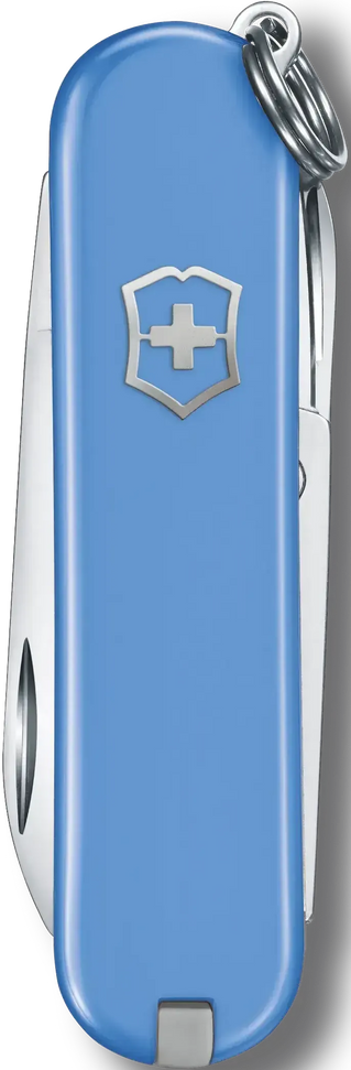 Victorinox - Classic SD Summer Rain Blue Small Pocket Knife, CC Box Packing - 0.6223.28G
