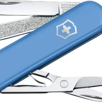 Victorinox - Classic SD Summer Rain Blue Small Pocket Knife, CC Box Packing - 0.6223.28G