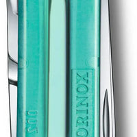 Victorinox - Classic SD Tropical Surf Blue Small Pocket Knife, CC Box Packing - 0.6223.T24G