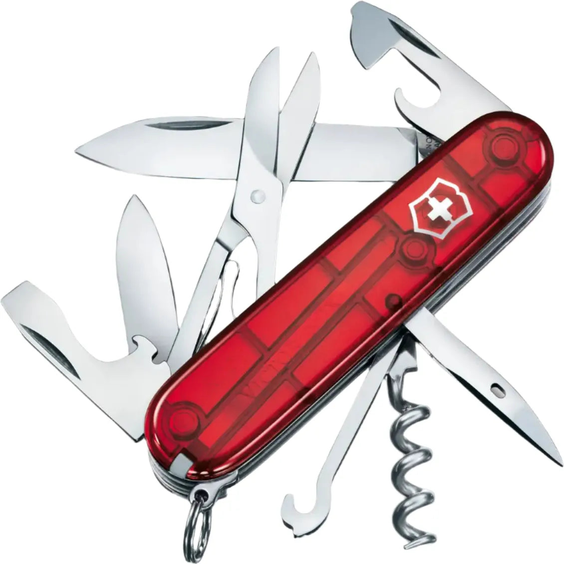 Victorinox - Climber® Ruby Swiss Army Knife, Box Packing - 1.3703.T