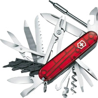 Victorinox - Cyber Tool L Ruby Swiss Army Knife - 1.7775.T
