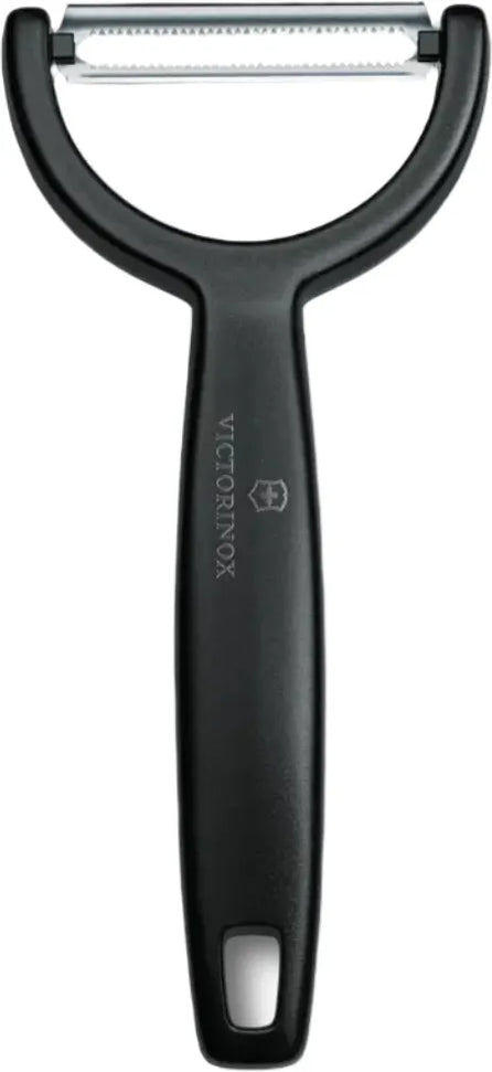 Victorinox - Double-edge Serrated Black YPSO Peeler - 6.0963.3
