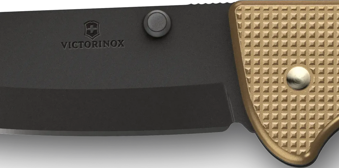 Victorinox - Evoke BS Alox Beige Large Pocket Knife - 0.9415.DS249