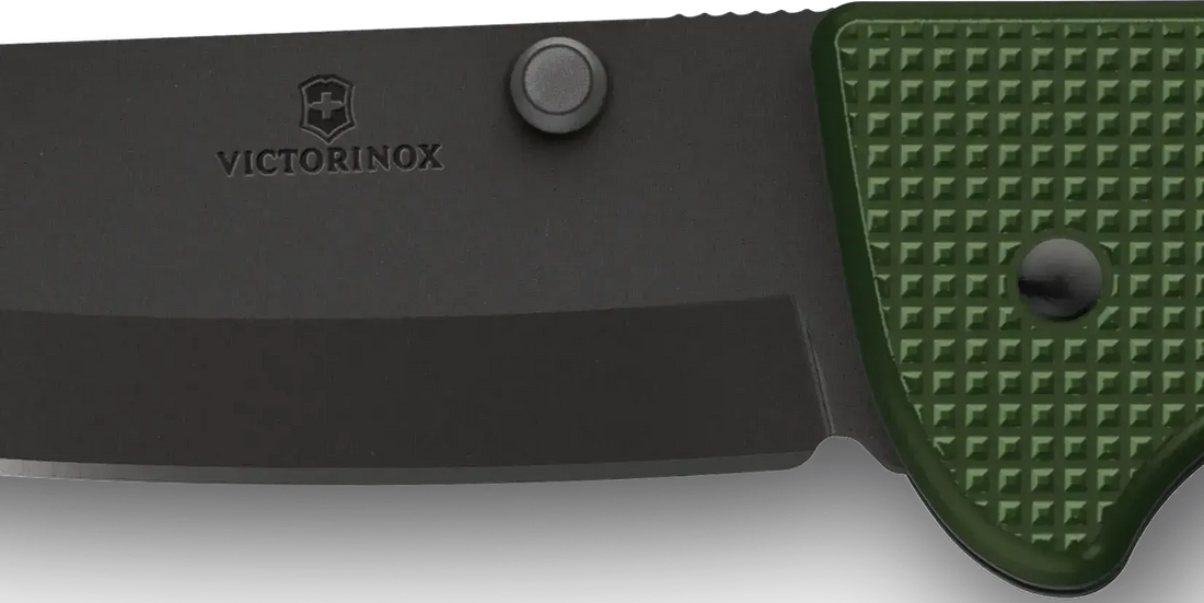 Victorinox - Evoke BSH Alox Olive Green Large Pocket Knife - 0.9425.DS24