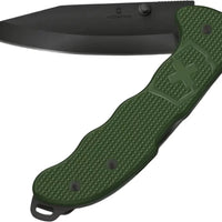 Victorinox - Evoke BSH Alox Olive Green Large Pocket Knife - 0.9425.DS24