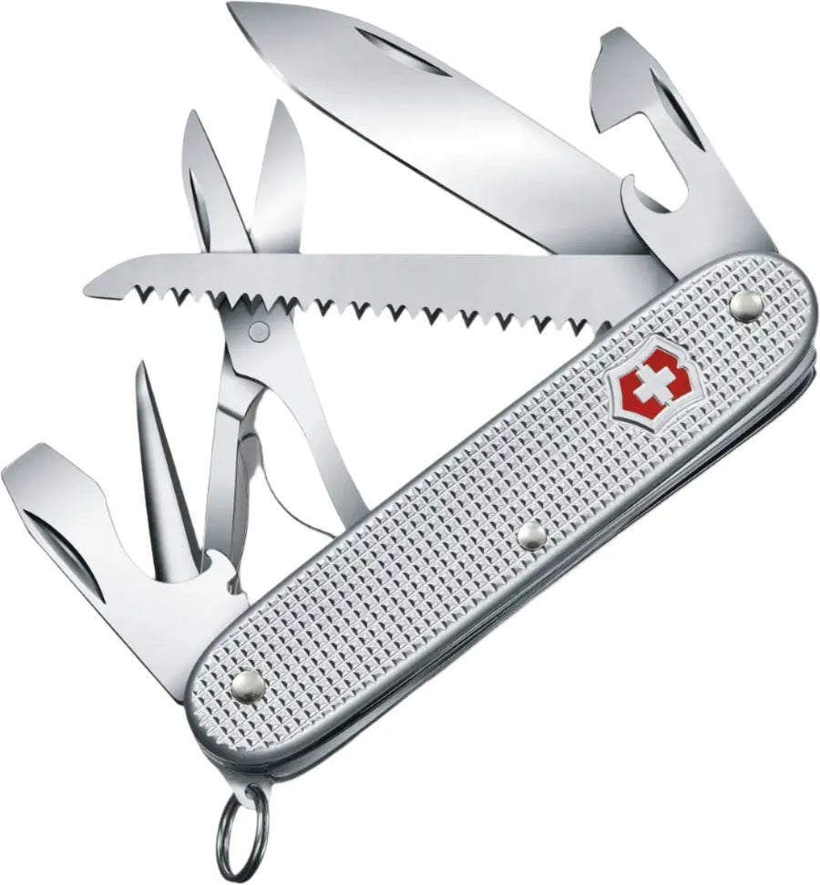 Victorinox - Farmer X Silver Alox Swiss Army Knife - 0.8271.26