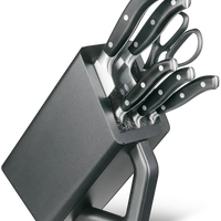 Victorinox - Grand Maître Black Cutlery Block 6 Pieces Set - 7.7243.6