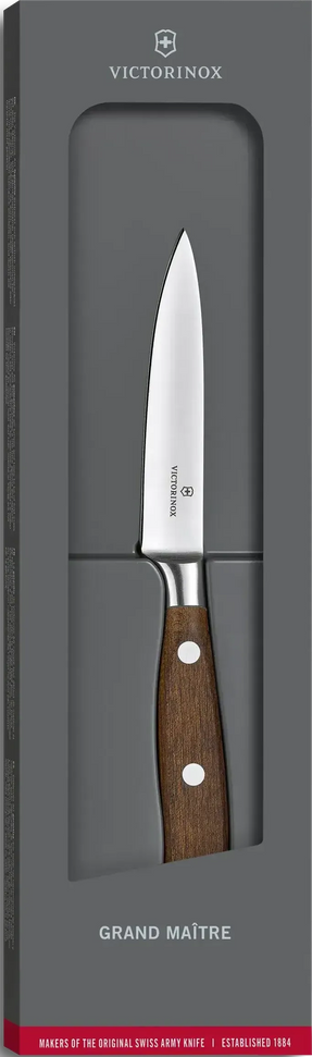 Victorinox - Grand Maître Wood 4" Straight Blade Kitchen Knife - 7.7200.10G