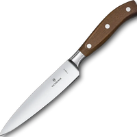 Victorinox - Grand Maître Wood 6" Straight Blade Chef's Knife - 7.7400.15G