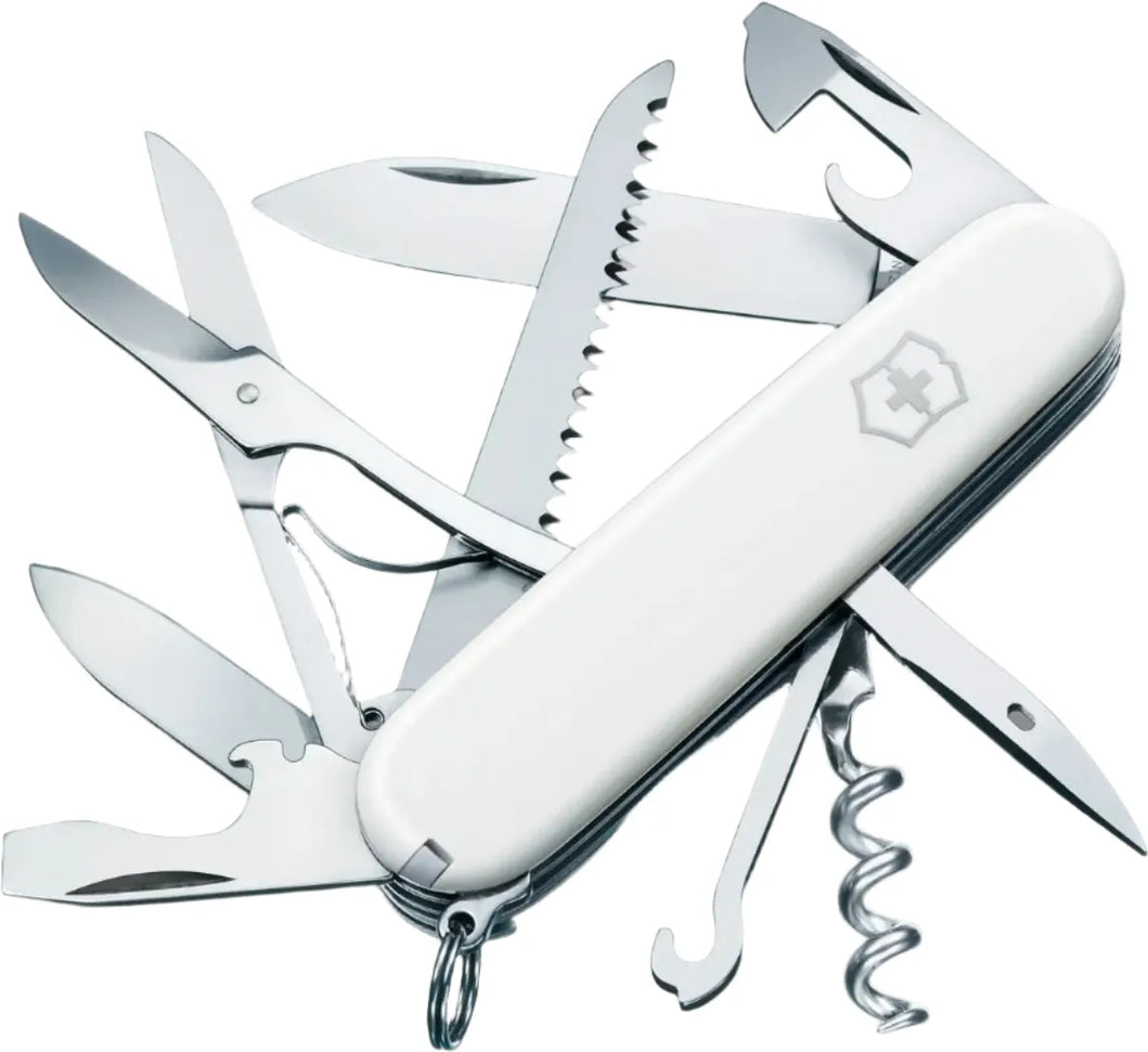 Victorinox - Huntsman White Swiss Army Knife, Box Packing - 1.3713.7