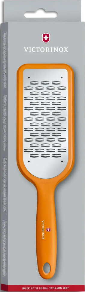 Victorinox - Medium Orange Ribbon Edge Kitchen Grater - 7.6084.9