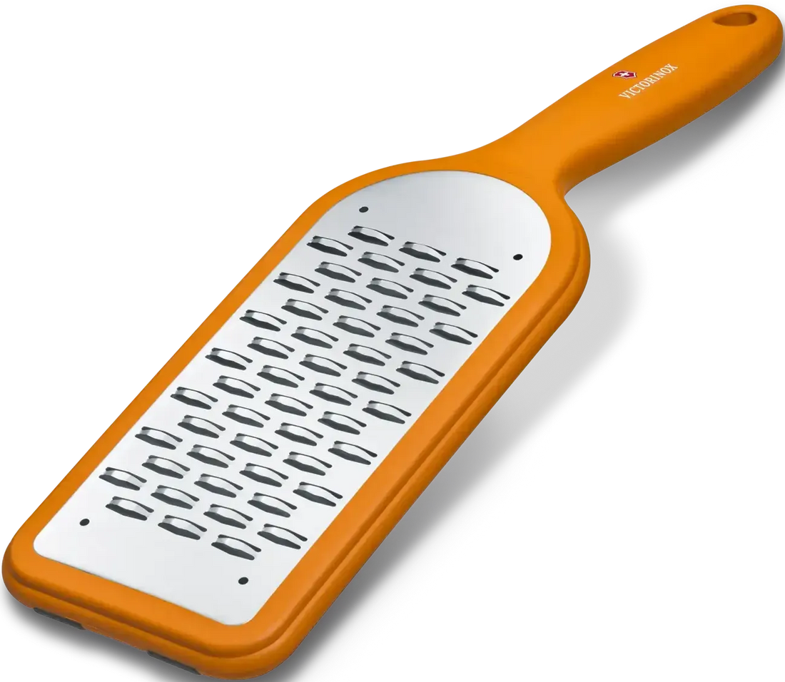 Victorinox - Medium Orange Ribbon Edge Kitchen Grater - 7.6084.9