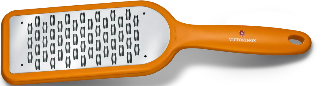 Victorinox - Medium Orange Ribbon Edge Kitchen Grater - 7.6084.9