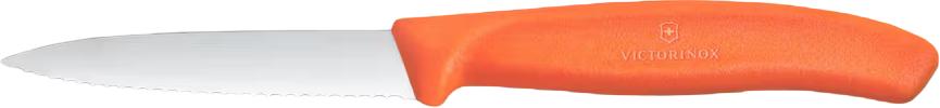 Victorinox - Orange 3.25" Swiss Classic Serrated Blade Paring Knife - 6.7639.C1