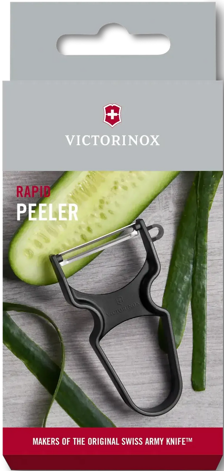 Victorinox - RAPID Straight Edge Black Peeler - 6.0930.3