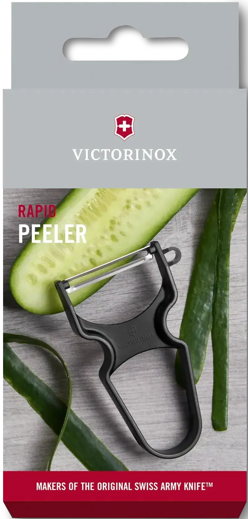 Victorinox - RAPID Straight Edge Black Peeler - 6.0930.3