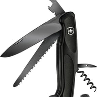 Victorinox - Ranger 55 Grip Onyx Black Swiss Army Knife, Box Packing - 0.9563.C31P
