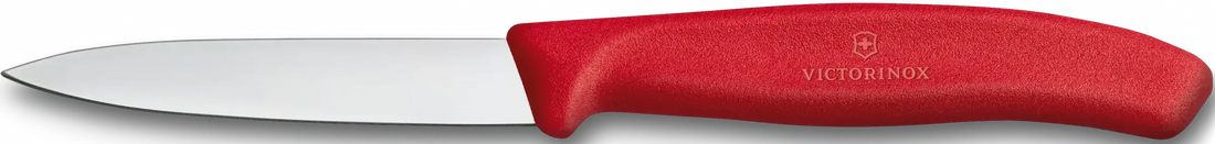 Victorinox - Red 3.25" Swiss Classic Straight Blade Paring Knife, Pack of 24 - 6.7601-X3