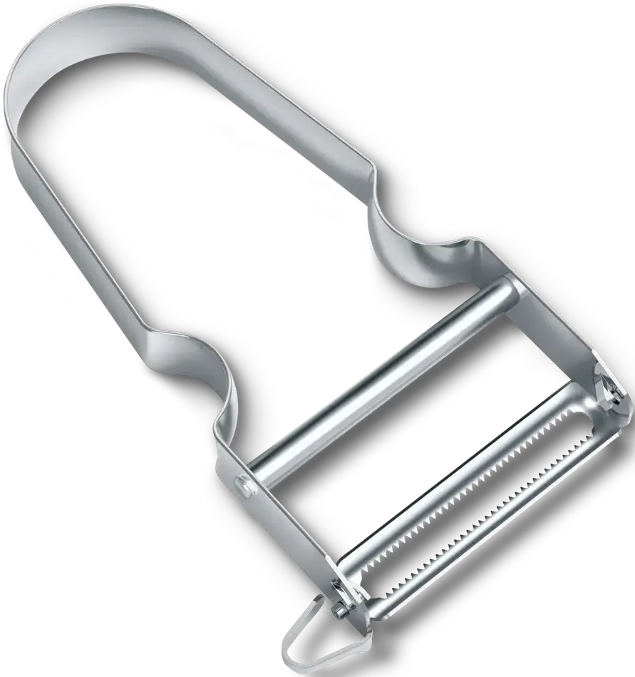Victorinox - STAR Serrated Edge Silver Peeler - 6.0913