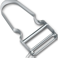 Victorinox - STAR Serrated Edge Silver Peeler - 6.0913