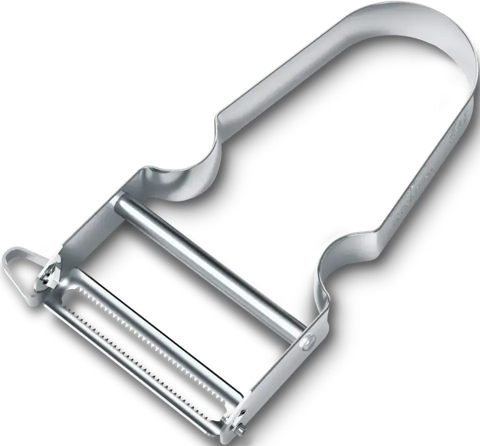 Victorinox - STAR Serrated Edge Silver Peeler - 6.0913