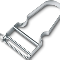 Victorinox - STAR Serrated Edge Silver Peeler - 6.0913