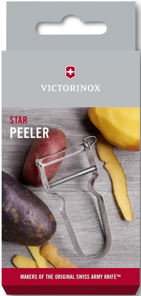 Victorinox - STAR Straight Edge Silver Peeler - 6.0912