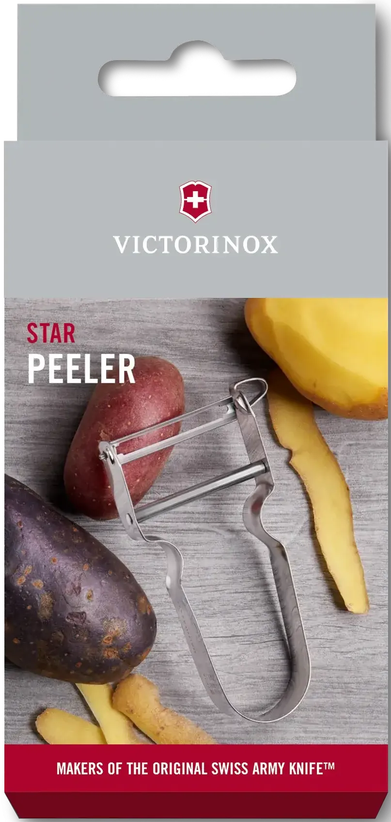 Victorinox - STAR Straight Edge Silver Peeler - 6.0912