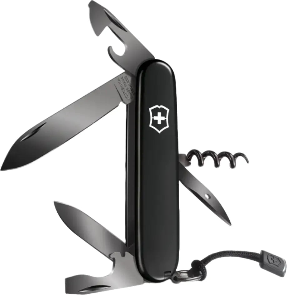 Victorinox - Spartan Onyx Black Swiss Army Knife, Box Packing - 1.3603.31P