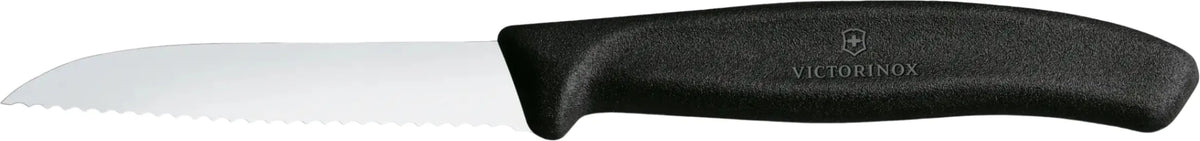 Victorinox - Swiss Classic 3.25" Straight Sheep's Foot Blade Black Paring Knife - 6.7433