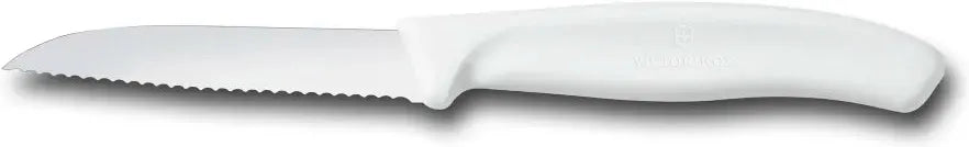 Victorinox - Swiss Classic 3.25" Straight Sheep's Foot Blade White Paring Knife - 6.7437