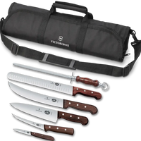 Victorinox - Swiss Classic 7 Piece Wood BBQ Set - 7.4012.7-X2