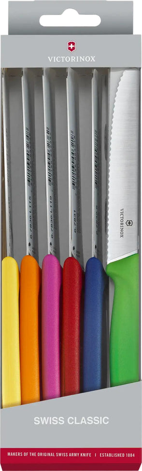Victorinox - Swiss Classic Tomato and Table Knife 6-Piece Set - 6.7839.6G
