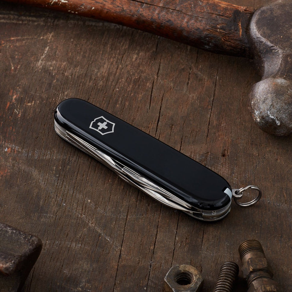 Victorinox - Tinker Black Swiss Army Knife, Box Packing - 1.4603.3-033-X1