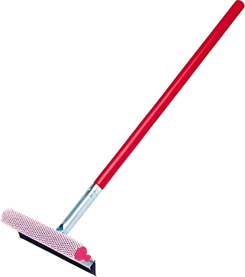 Vileda Professional - 10" Handy Car/Window Squeegee with 20" Tall Handle - 135058