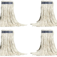 Vileda Professional - 20 Oz C-Pro 4 Row Stitched Cotton Mop Head, 12/Cs - 134813