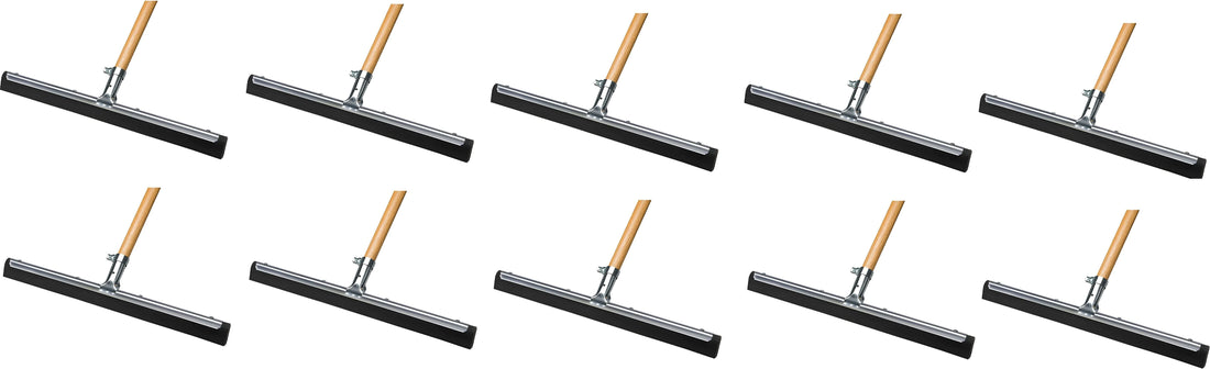 Vileda Professional - 30" MUS Black Standard Floor Squeege, 10/Cs - 134650