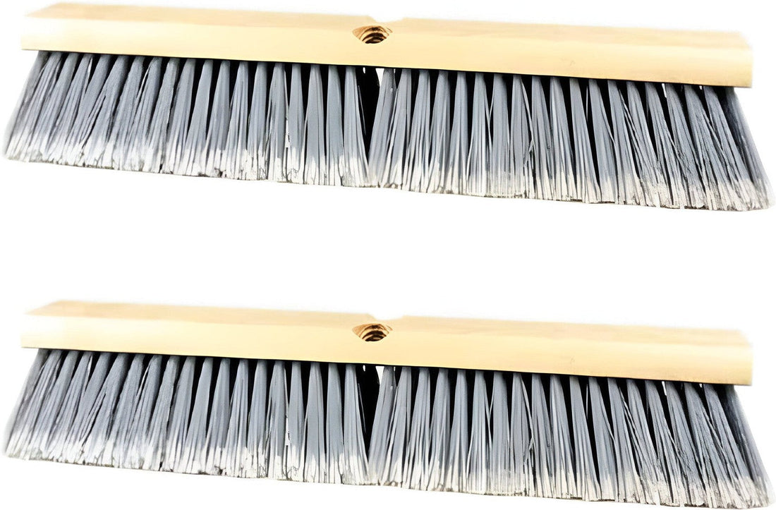 Vileda Professional - 36" Fine Sweep Styrene Push Broom Head, 2/Cs - 134457 (Special Order Item)